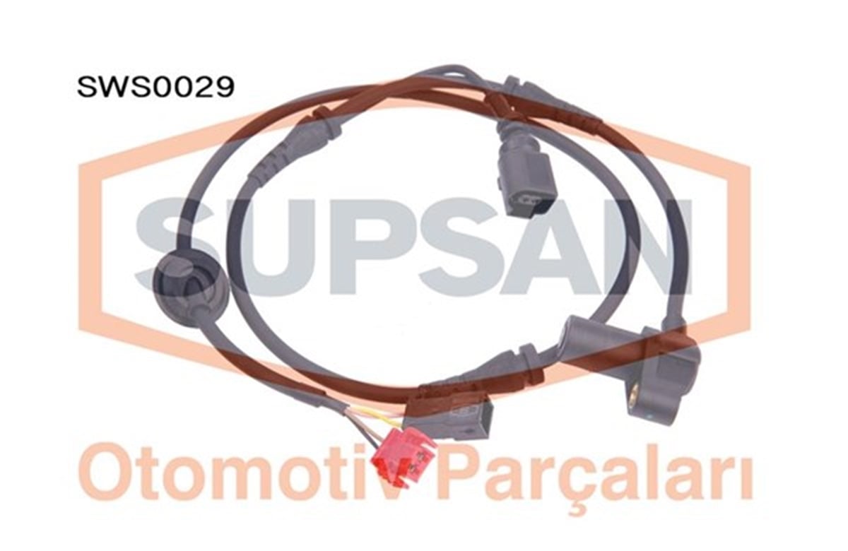 PASSATSENSÖR ABS VW PASSAT 1.6 ENG. ALZ - 1.8T 20V ENG. AWM-AWT-AWL - 1.9 TDI ENG. AVB-AVF-AWX - 2.0 TD SUPSAN SWS0029SUPSANSUPSAN SWS0029
