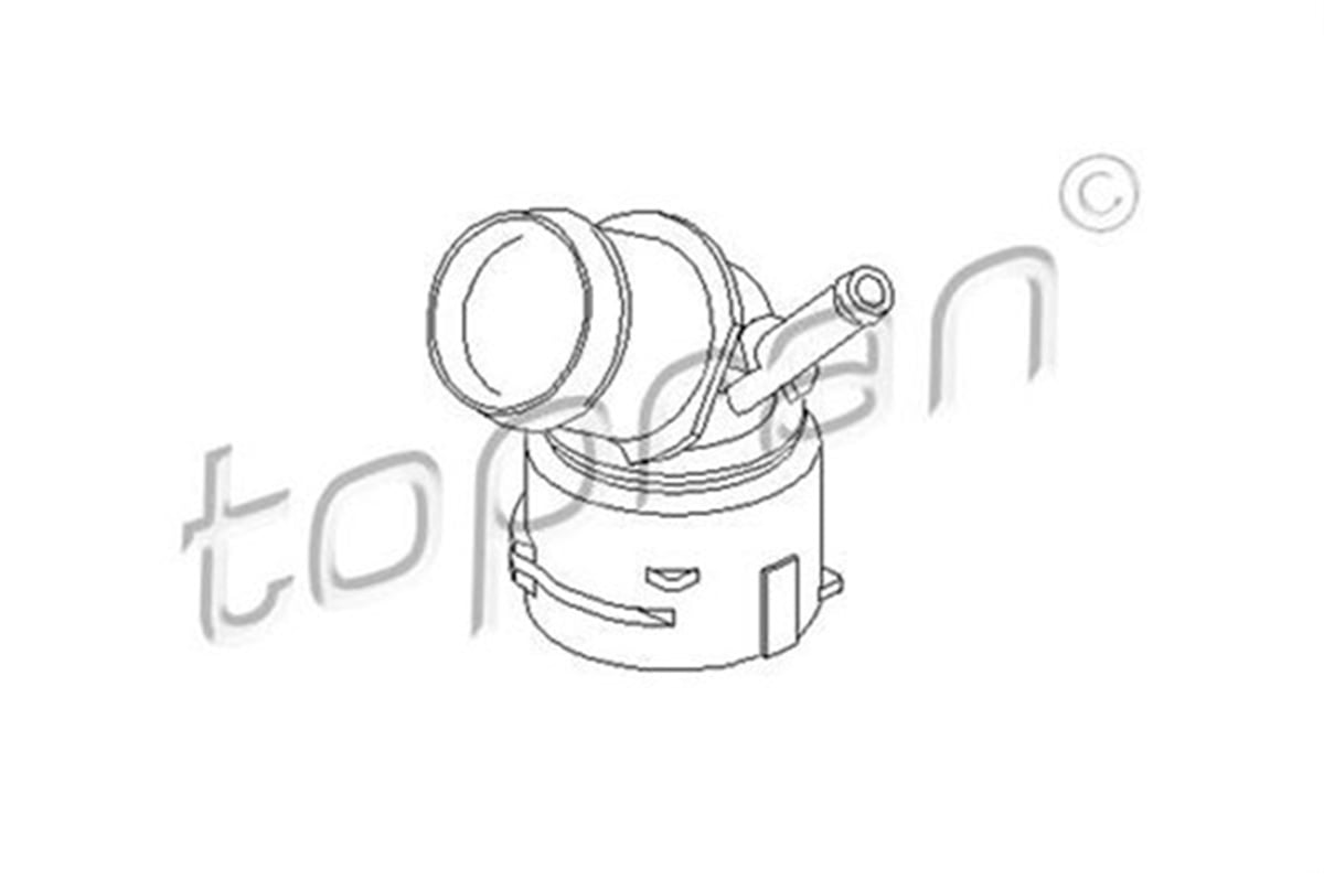 PASSATTERMOSTAT YUVASI FLANŞI CADDY III-GOLF V-PLUS-JETTA III-A3 1.9-2.0-PASSAT 1.6-1.9-POLO 1.2-1.4-1.6 TOPRAN 111242755TOPRANTOPRAN 111242755
