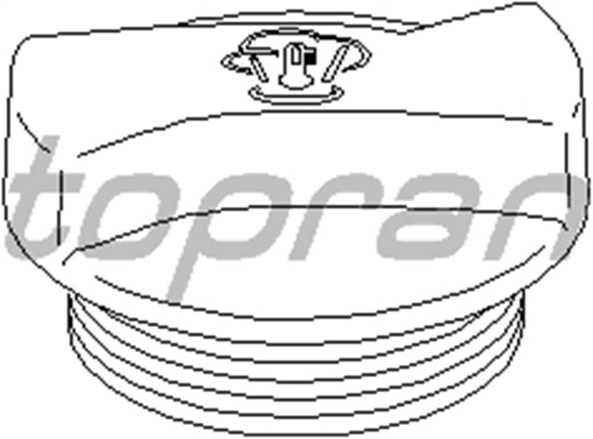 PASSATYEDEK SU DEPO KAPAĞI BORA 98 GOLF IV 96 PASSAT 96 POLO 01 TOUAREG 02 A4 95 A6 97 TOPRAN 107532755TOPRANTOPRAN 107532755