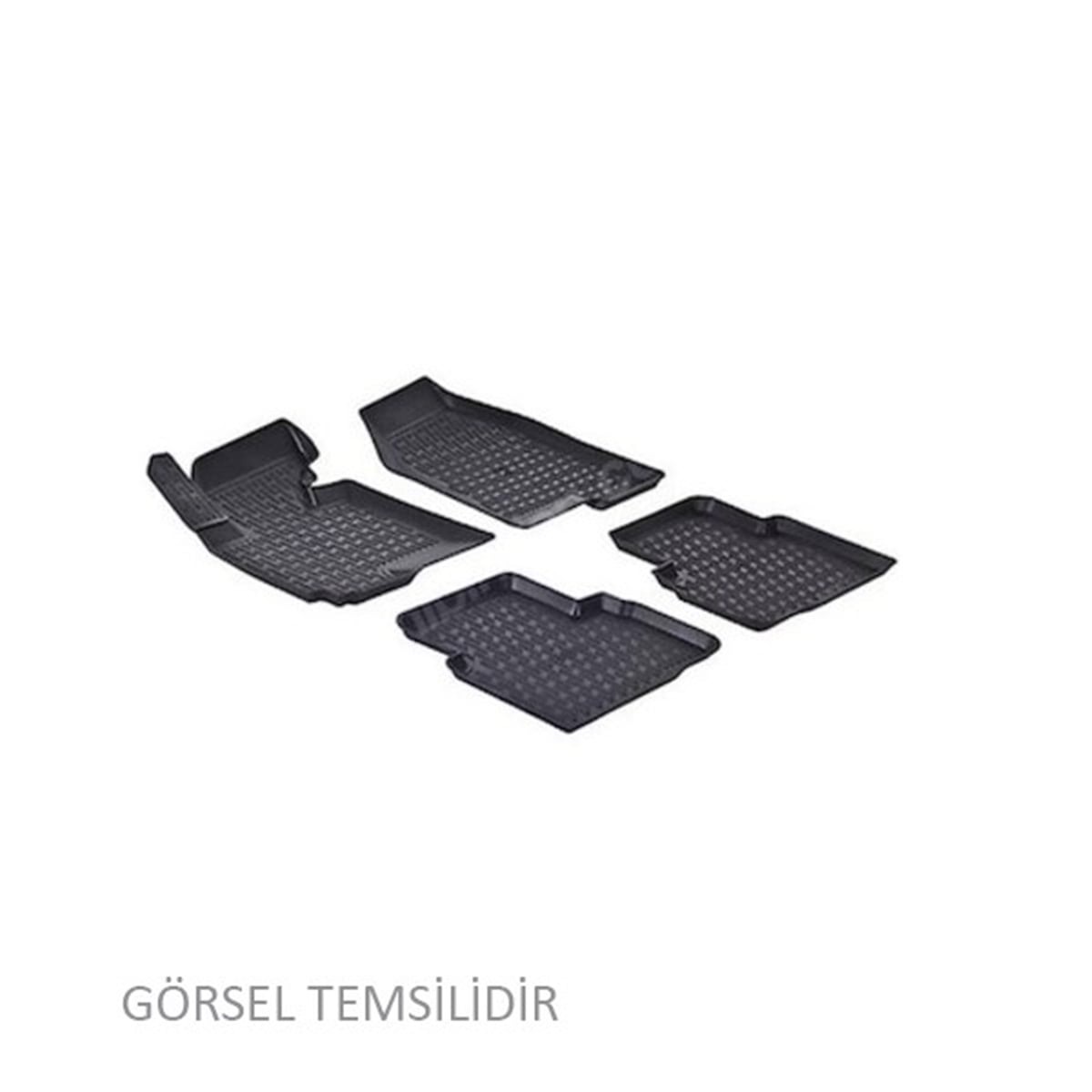 PEUGEOTPERFLEX 3D X-MAT HAVUZLU PASPAS ÇEŞİTLERİ SİYAH PEUGEOT 407 2004-2011 3D X-MAT 5 PCS PERFLEX PXM-PG17PERFLEXPERFLEX PXM-PG17