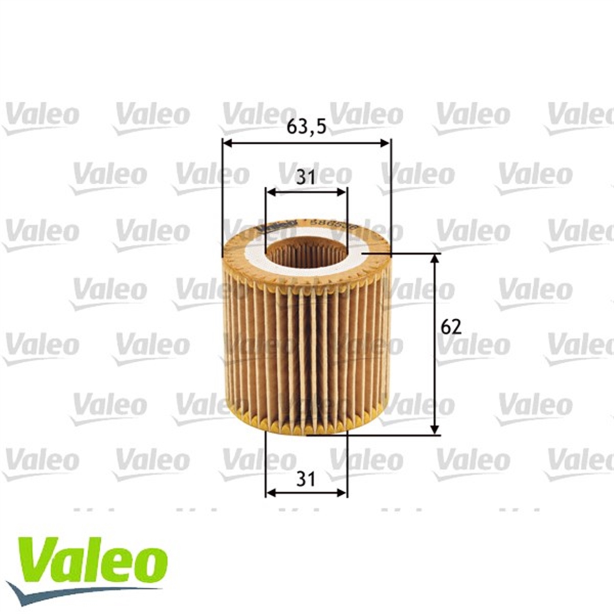 POLO1457429194 YAĞ FİLTRESİ POLO 05-FOX 05-CORDOBA 02-IBIZA IV-V 02- -FABIA 01- 1.2 VALEO 586536VALEOVALEO 586536
