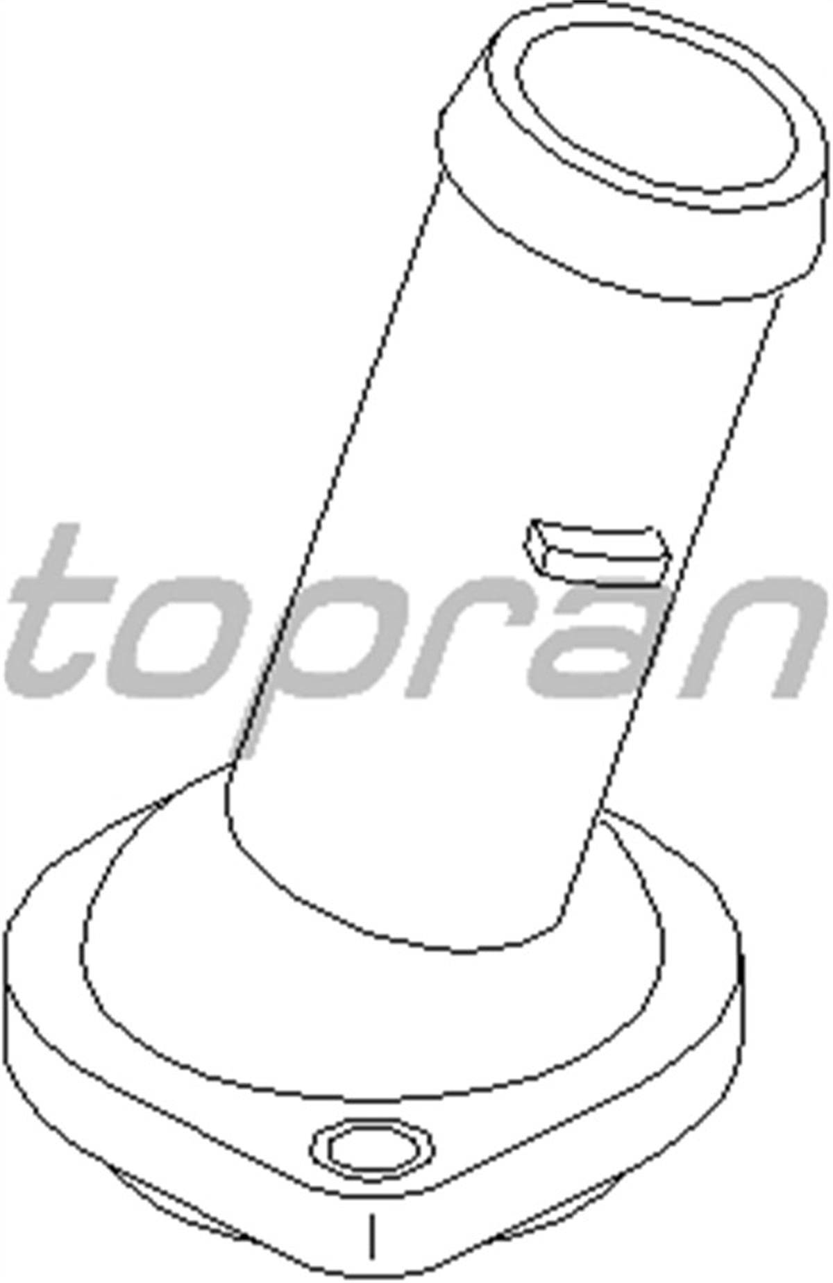 POLOTERMOSTAT YUVASI FLANŞI POLO 1.4-1.9 01-09 -A2 1.2-1.4 00-05 -CORDOBA-IBIZA 02-09 -FABIA 00-08 TOPRAN 110359755TOPRANTOPRAN 110359755