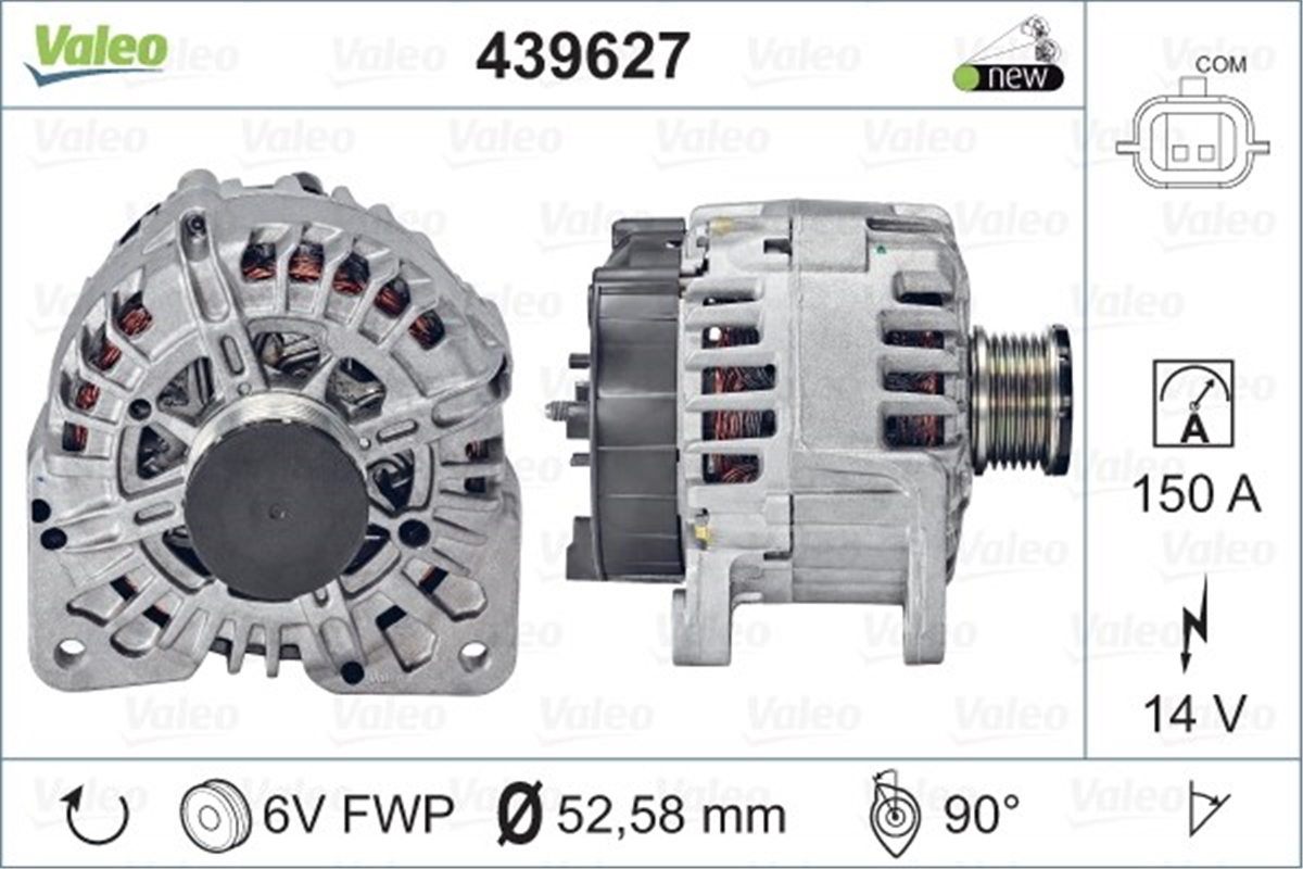 RENAULTALTERNATÖR RENAULT VALEO 439627VALEOVALEO 439627
