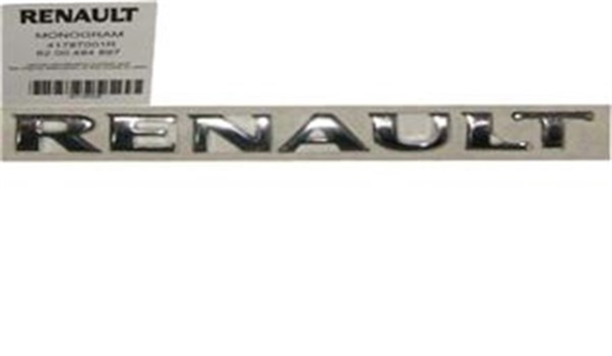 RENAULTARKA MONOGRAM YAZI RENAULT YAZI 8200484897YAZI-YAZI 8200484897