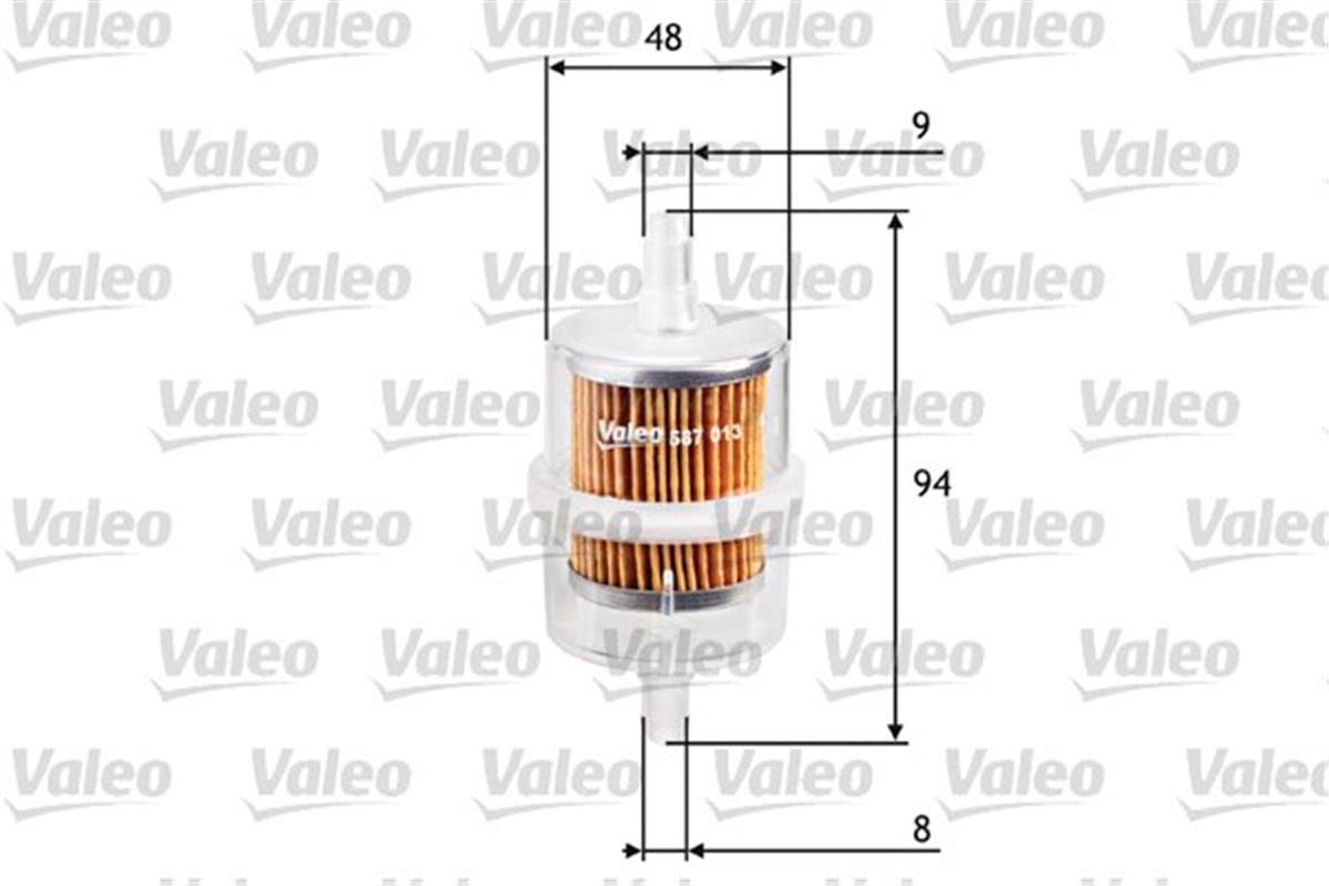 RENAULTYAKIT FİLTRESİ BENZİN RENAULT R 4 1.1 GTL VALEO 587013VALEOVALEO 587013