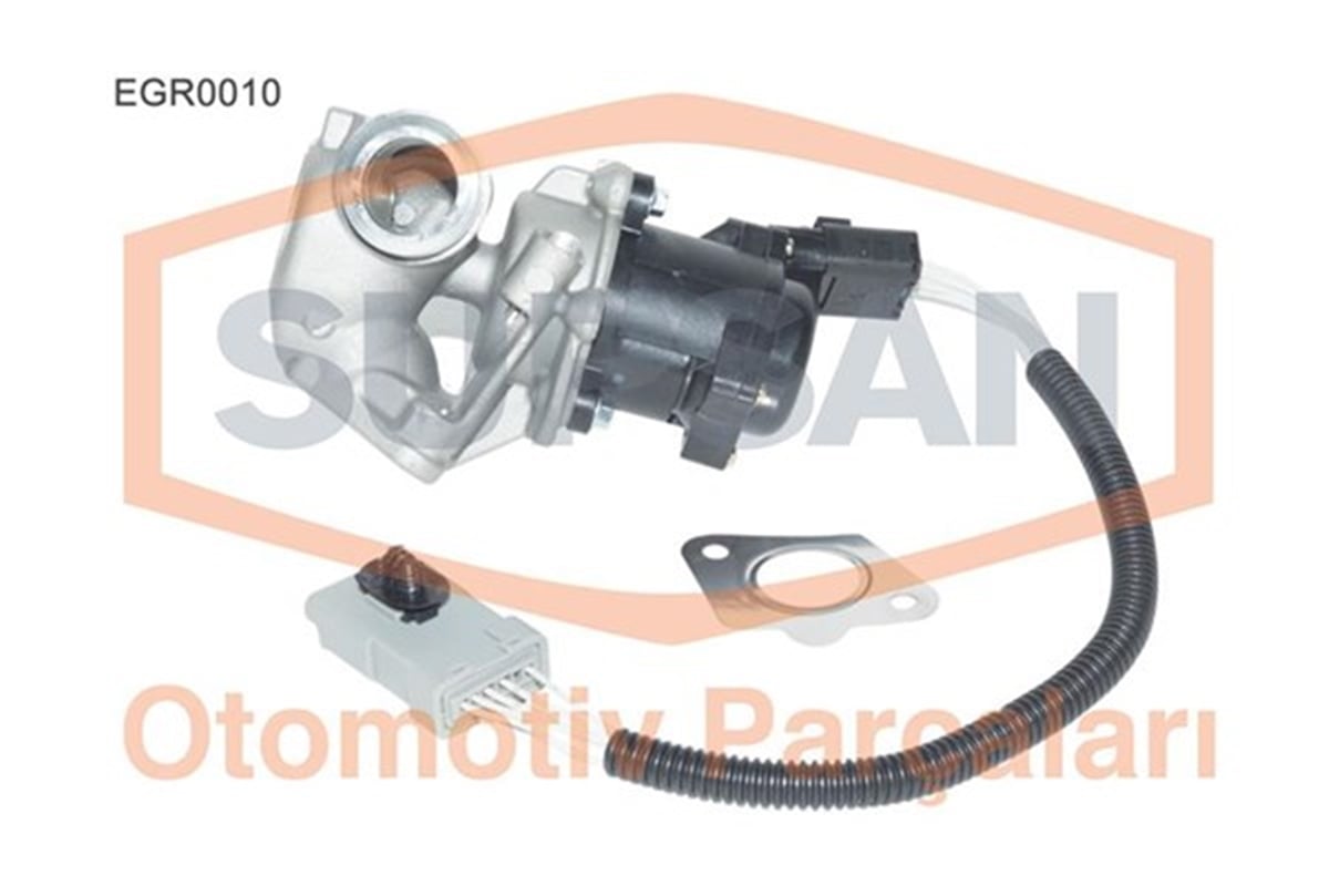 S40EGR VALFİ FOCUS CMAX 1.6TDCİ 03 P206-P307-P406 1.6 HDİ 16V DV6 - EURO3 VOLVO S40 1.6D SUPSAN EGR0010SUPSANSUPSAN EGR0010