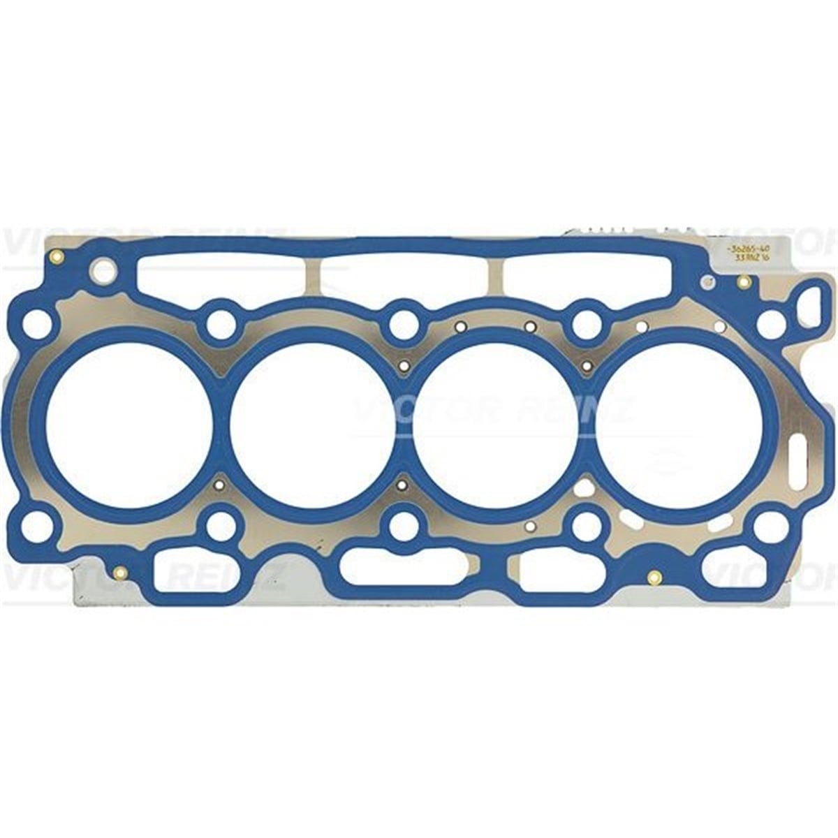 S40SİLİNDİR KAPAK CONTASI 5 DELİK 1.45MM FOCUS II-FIESTA V-P207-P307-P308-PARTNER-C2-C3-C4-BERLINGO VOLVO V50 S40 S80 V70 V.REINZ 613626540V.REINZV.REINZ 613626540