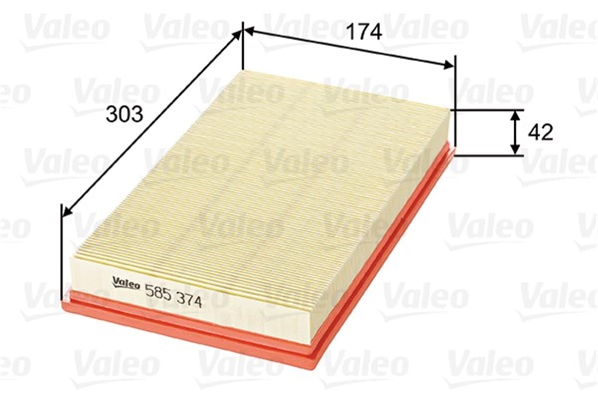 SAABHAVA FİLTRESİ SAAB 9-3 2.2 TID VALEO 585374VALEOVALEO 585374