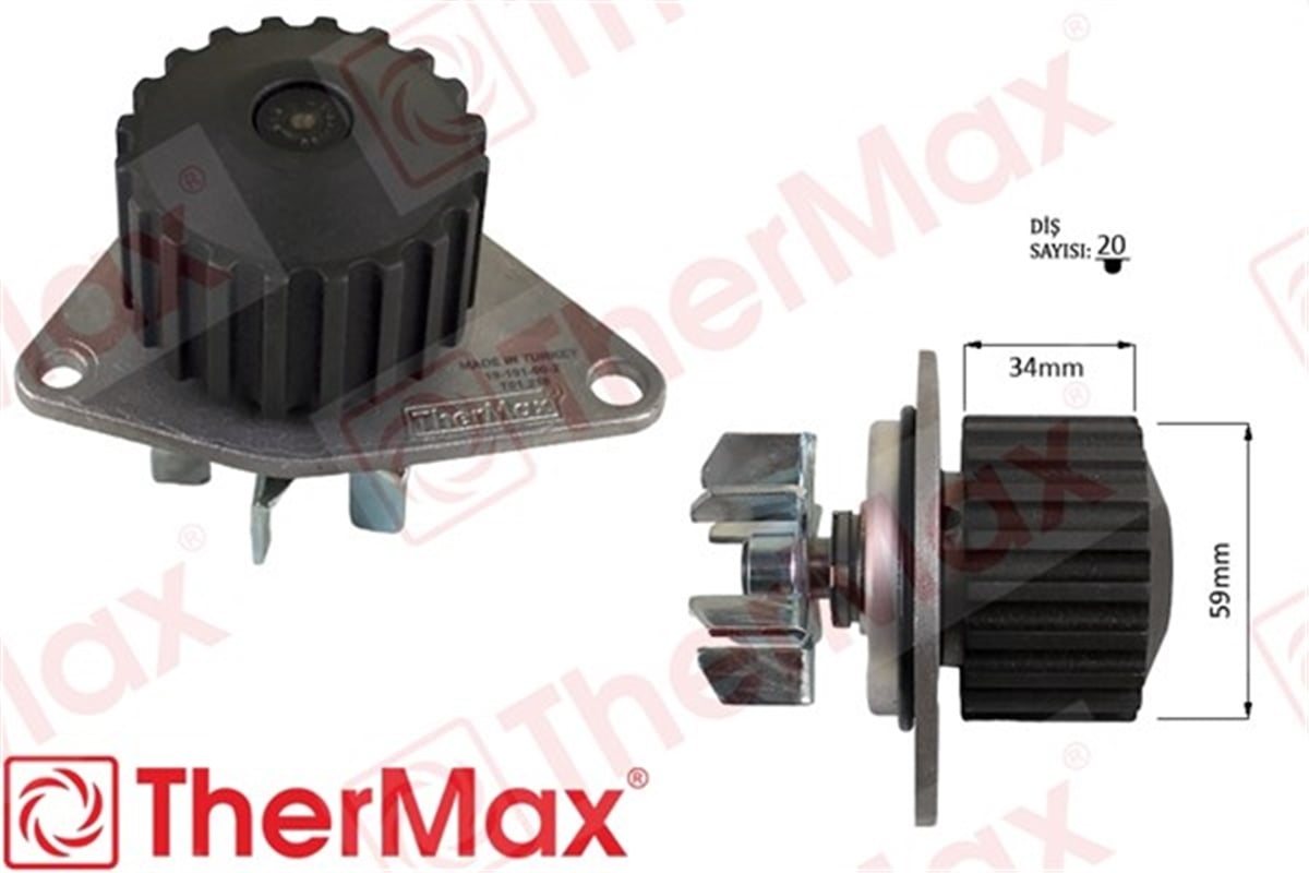 SAXODEVİRDAİM PEUGEOT 106 I-II-206-PARTNER-BERLINGO-C15-SAXO-XSARA 96 1.4 PA628 T THERMAX T01.218THERMAXTHERMAX T01.218