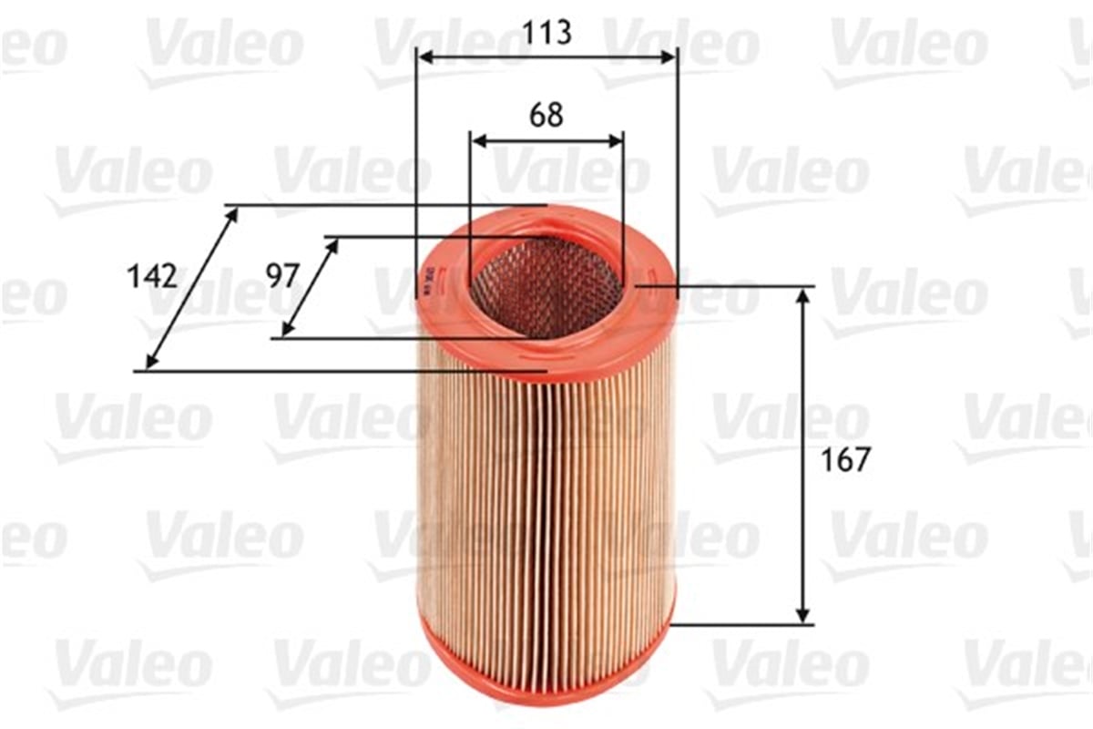 SAXOHAVA FİLTRESİ PEUGEOT 106 1.1I-CITROEN SAXO 1.1I VALEO 585623VALEOVALEO 585623