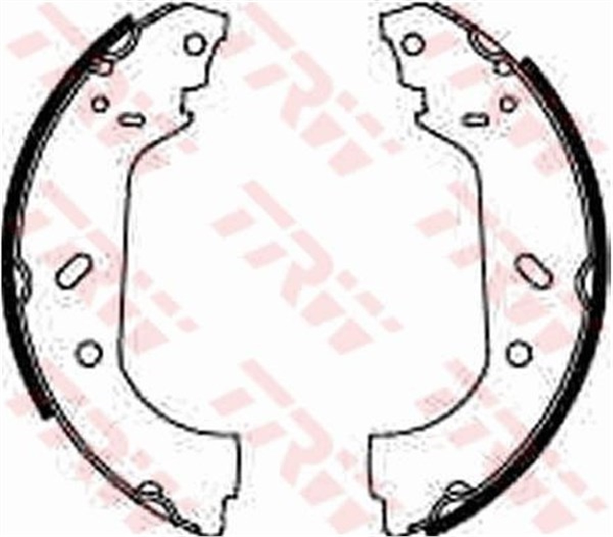 SCUDOARKA PABUÇ BALATA JUMPY 95-00 2.0HDİ 99 SCUDO 99-06 EXPERT 96 EVASION 94-02 806 255X60 TRW GS8563TRWTRW GS8563