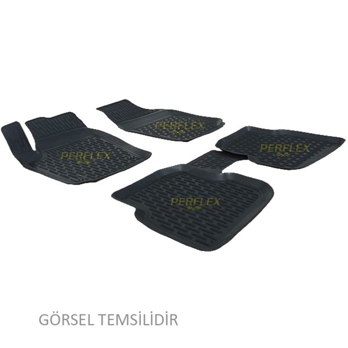 SEATPERFLEX 3D X-MAT HAVUZLU PASPAS ÇEŞİTLERİ SİYAH SEAT IBIZA 2017 3D X-MAT 5 PCS PERFLEX PXM-ST05PERFLEXPERFLEX PXM-ST05