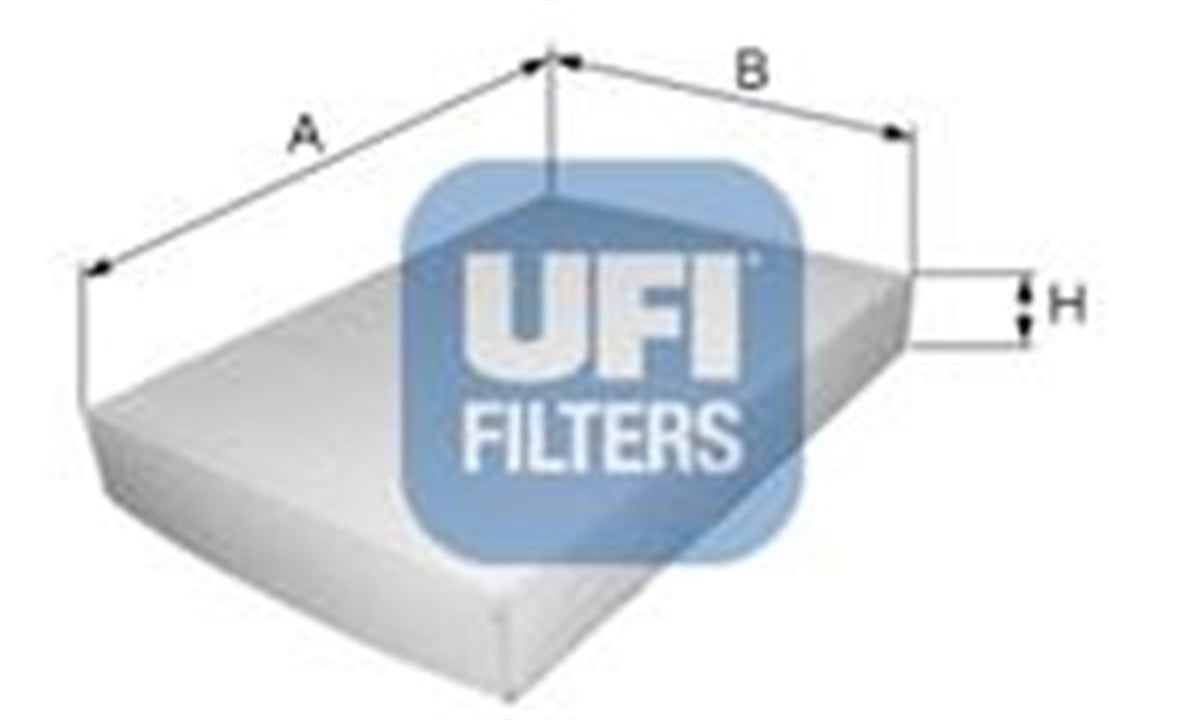 SEATPOLEN FİLTRESİ POLO 1.2-1.4-1.6 2010 SEAT IBIZA 1.6 2011 UFI 5319000UFIUFI 5319000
