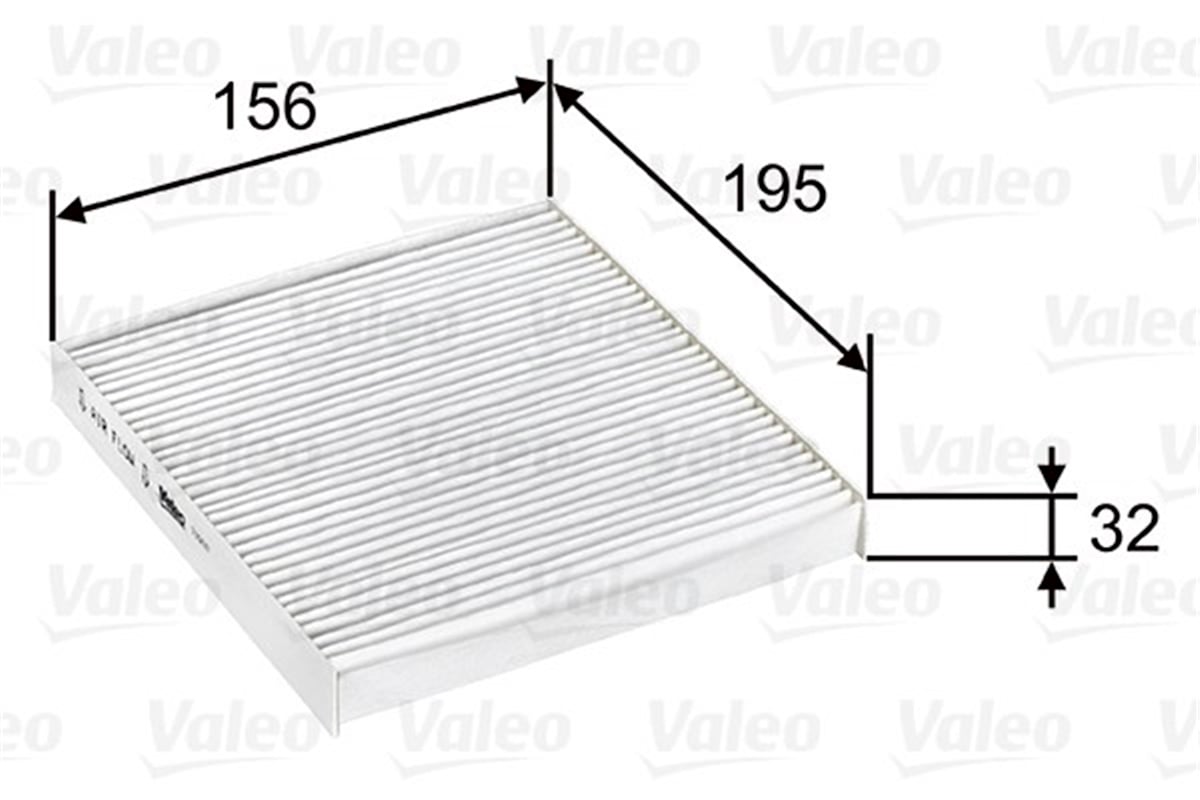 SIRIONPOLEN FİLTRESİ DAIHATSU SIRION II PA VALEO 715637VALEOVALEO 715637