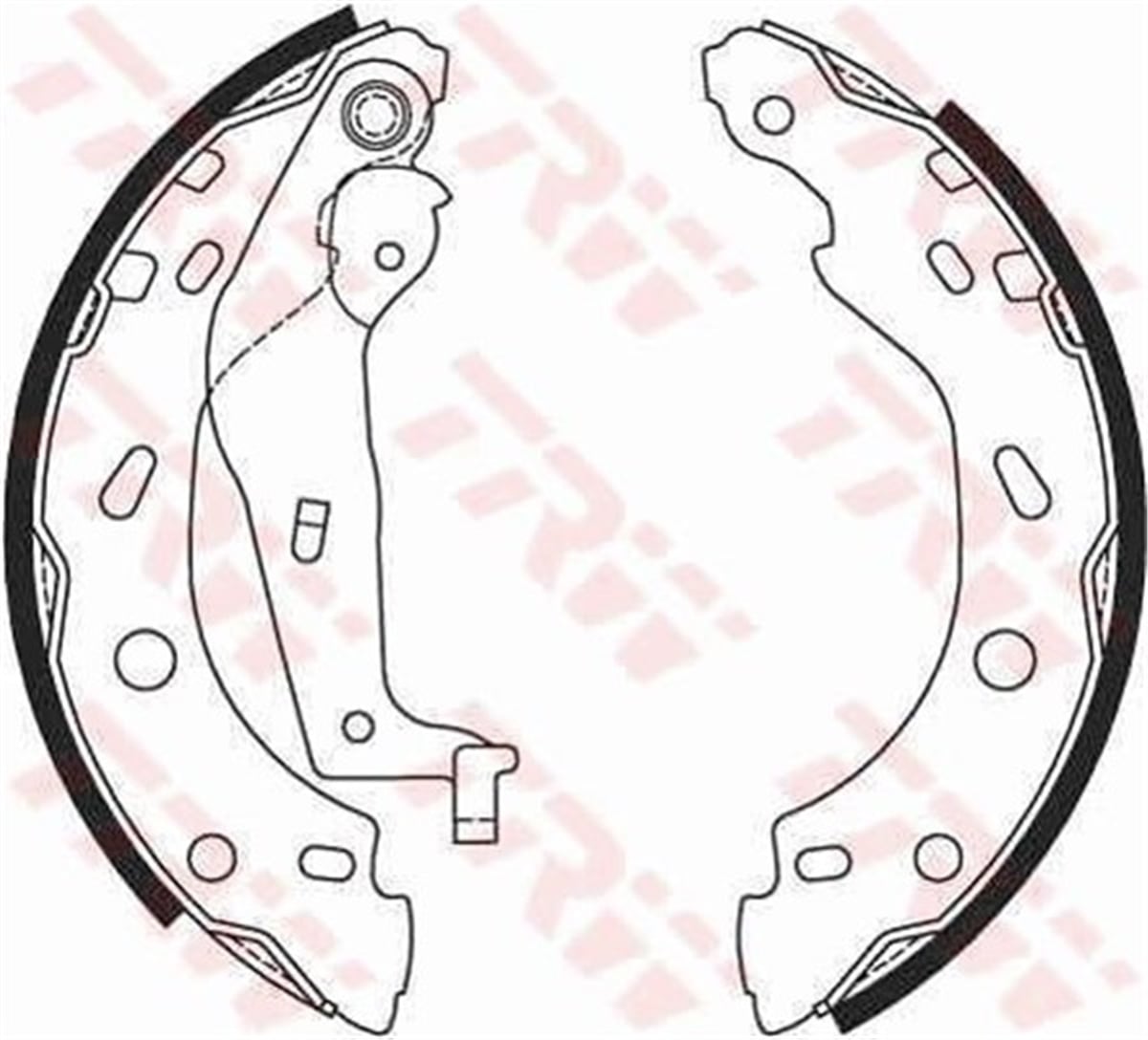 SMARTARKA PAPUÇ BALATA SMART CABRIO 0.6-0.7 00-04 FORTWO 1.0T 07 TRW GS8685TRWTRW GS8685