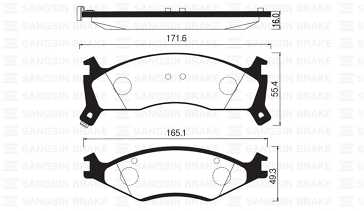 SPORTAGEÖN BALATA DİSK KIA SPORTAGE-RETONA 2.0 94-99 GDB3123 SANGSIN SP1070SANGSINSANGSIN SP1070