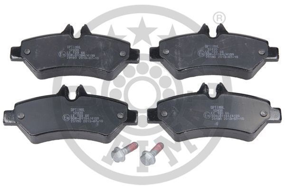 SPRINTERARKA BALATA CRAFTER 2.5 TDI 06 -SPRINTER 6.06 GDB1697 OPTIMAL BP-12430OPTIMALOPTIMAL BP-12430