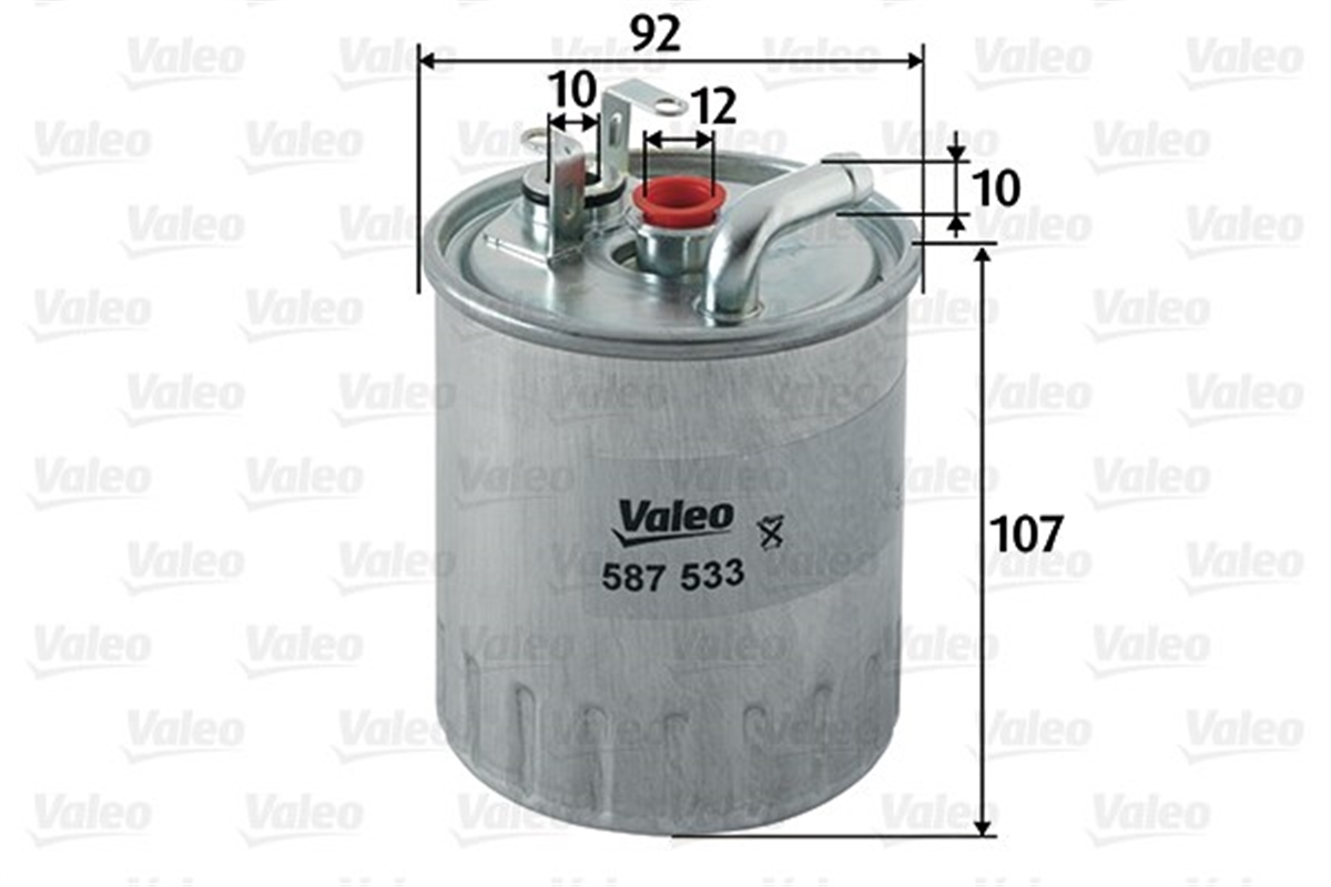 SPRINTERYAKIT FİLTRESİ MAZOT MERCEDES SPRINTER 3-T 311 CDI VALEO 587533VALEOVALEO 587533