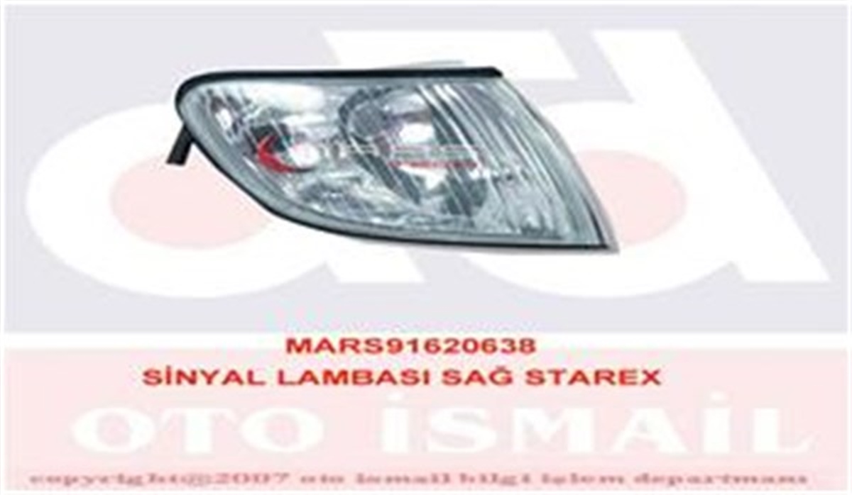 STAREXSİNYAL LAMBASI SAĞ STAREX MARS 620638MARS-MARS 620638