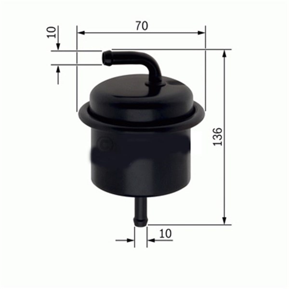 SUZUKIYAKIT FİLTRESİ SUZUKI GRAND VITARA 99-05 WK614-47 SARDES SF203SARDESSARDES SF203