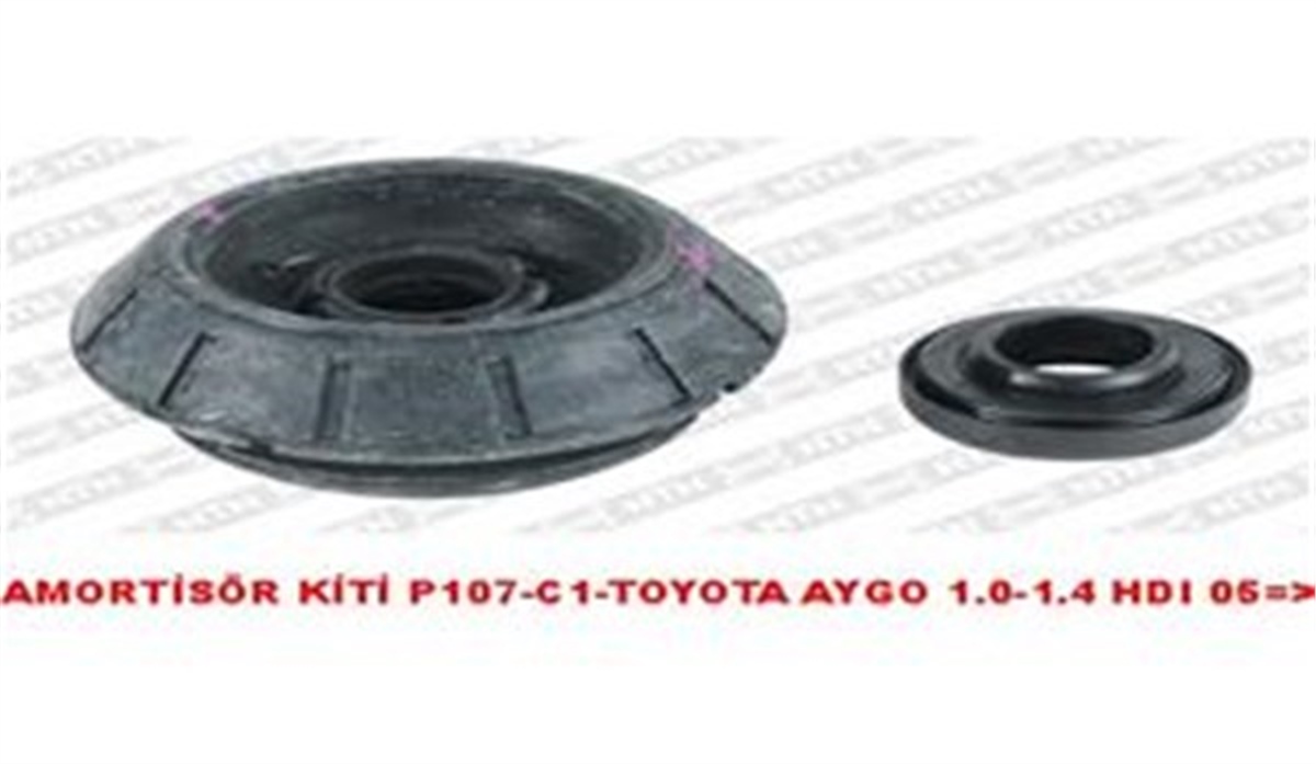 TOYOTAAMORTİSÖR KİTİ P107-C1-TOYOTA AYGO 1.0-1.4 HDI 05 SNR KB659.30SNRSNR KB659.30
