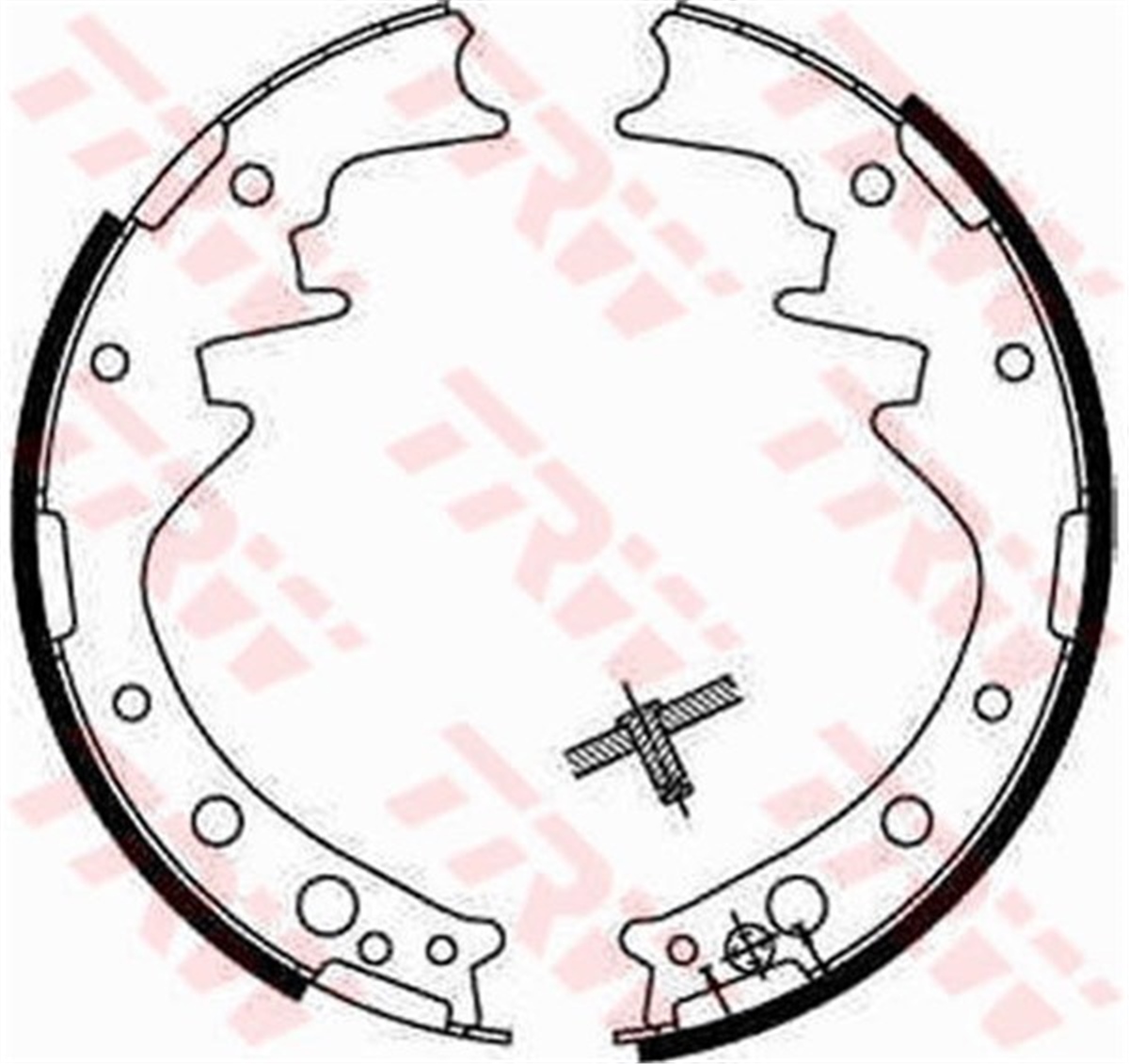 TOYOTAPABUÇ ARKA BALATA TOYOTA HI LUX TRW GS8170TRWTRW GS8170