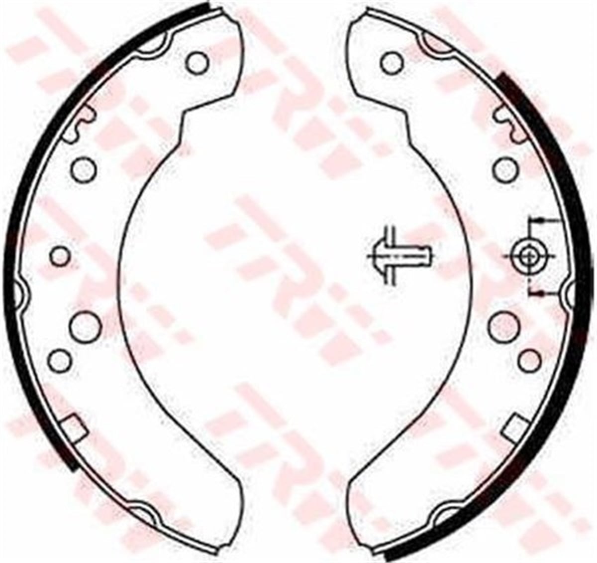 TRANSITARKA PABUÇ BALATA TRANSİT 2.0 2.5 D 2.5DI 87-94 230X45 TRW GS6224TRWTRW GS6224