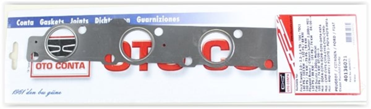 TRANSITEKSOZ MANİFOLT CONTA ÇELİK FORD TRANSIT 2.2 - 2.4 DOFA-D2FA-D2FB-H9FA OTOCONTA 40136021OTOCONTAOTOCONTA 40136021