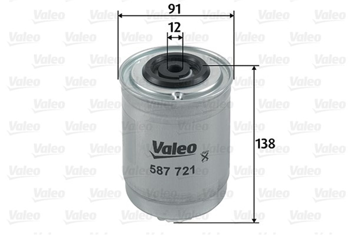 TRANSITYAKIT FİLTRESİ MAZOT FORD TRANSIT 95 2.5 D VALEO 587721VALEOVALEO 587721