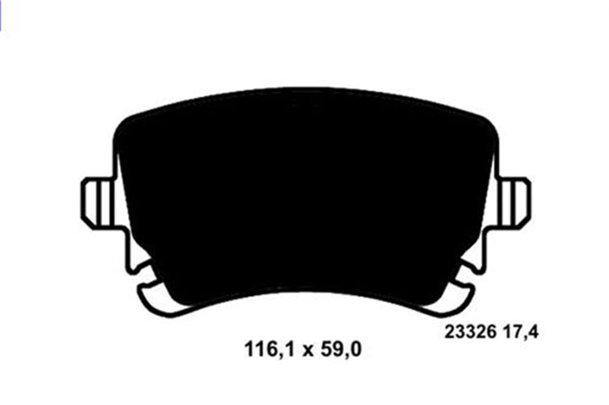 TRANSPORTERARKA BALATA VW TRANSPORTER T5 03 09 A4 04-09 A6 04-11 A8 03-10 MARELLI 323700004500MARELLIMARELLI 323700004500