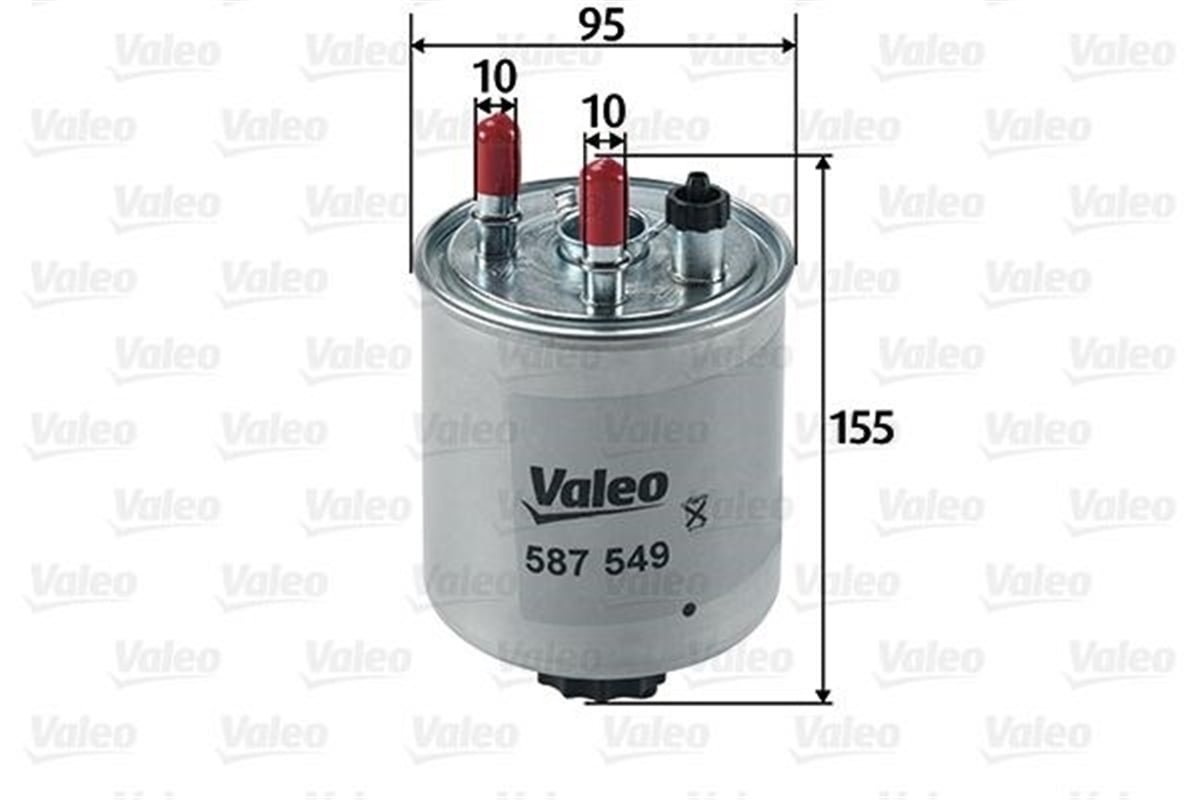 TWINGOYAKIT FİLTRESİ MAZOT RENAULT TWINGO 1.5 DCI VALEO 587549VALEOVALEO 587549