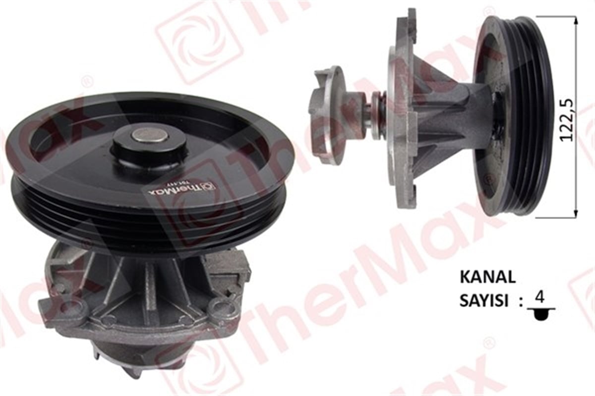 UNODEVİRDAİM FIORINO 1.4-1.6 94-01 -TEMPRA 1.4İE 90-96 -TIPO 1.4-1.4İE 87-95 -UNO 1.4-1.6 PA598 T THERMAX T01.117THERMAXTHERMAX T01.117