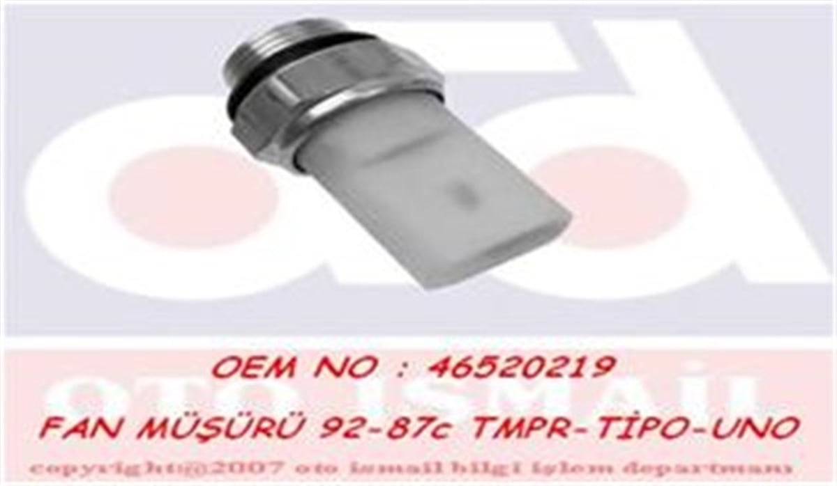 UNOFAN MÜŞÜRÜ 92-87C TEMPRA-TIPO -UNO VALEO 819774VALEOVALEO 819774