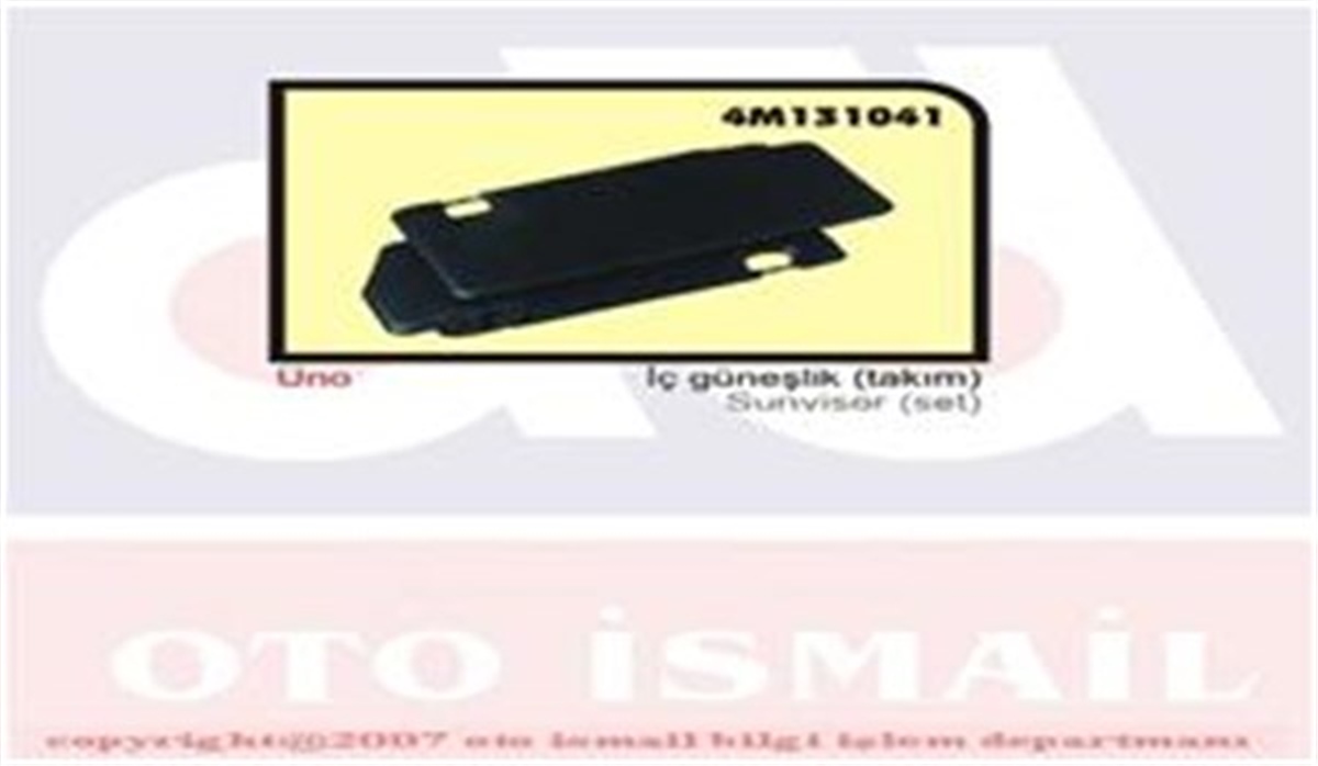 UNOİÇ GÜNEŞLİK UNO-UNO S OZAR 4M131041OZAROZAR 4M131041