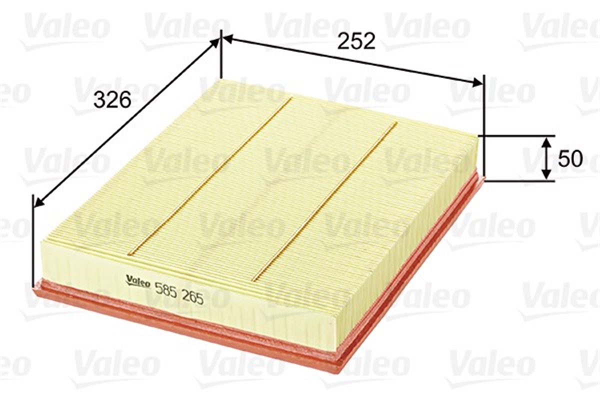 VECTRAHAVA FİLTRESİ OPEL VECTRA MK II GTS 1.8 16V VALEO 585265VALEOVALEO 585265