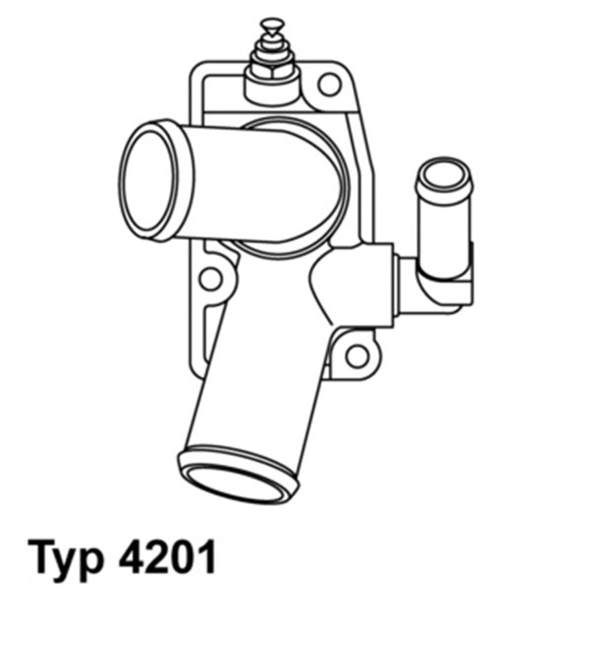 VECTRATERMOSTAT KOMPLE VECTRA B 2.0-2.2 DTI 16V 97-03 92C X20DTH Y20DTH WAHLER 4201.00.92DWAHLERWAHLER 4201.00.92D