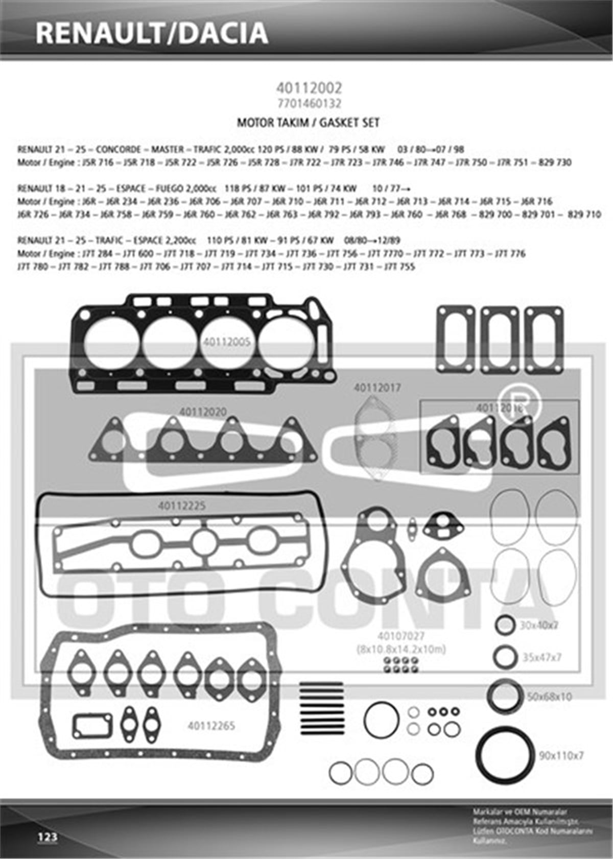VITOTAKIM CONTASI FUL VITON KEÇELİ MNG 2.0-CNCRD OTOCONTA 40112002OTOCONTAOTOCONTA 40112002