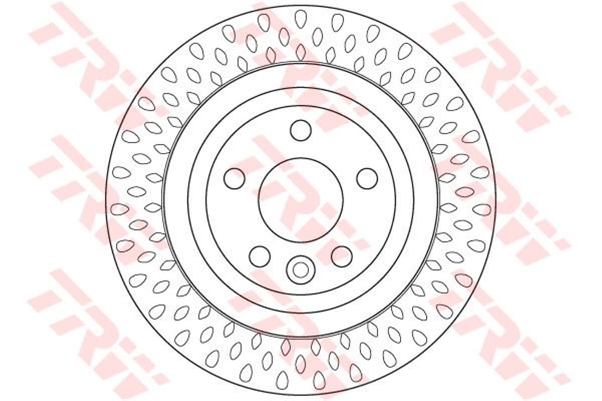 VOLVOARKA FREN AYNASI VOLVO S60 10 13 S80 II 08 13 V60 10 V70 08 XC70 07 13 302X5DL TRW DF6387TRWTRW DF6387