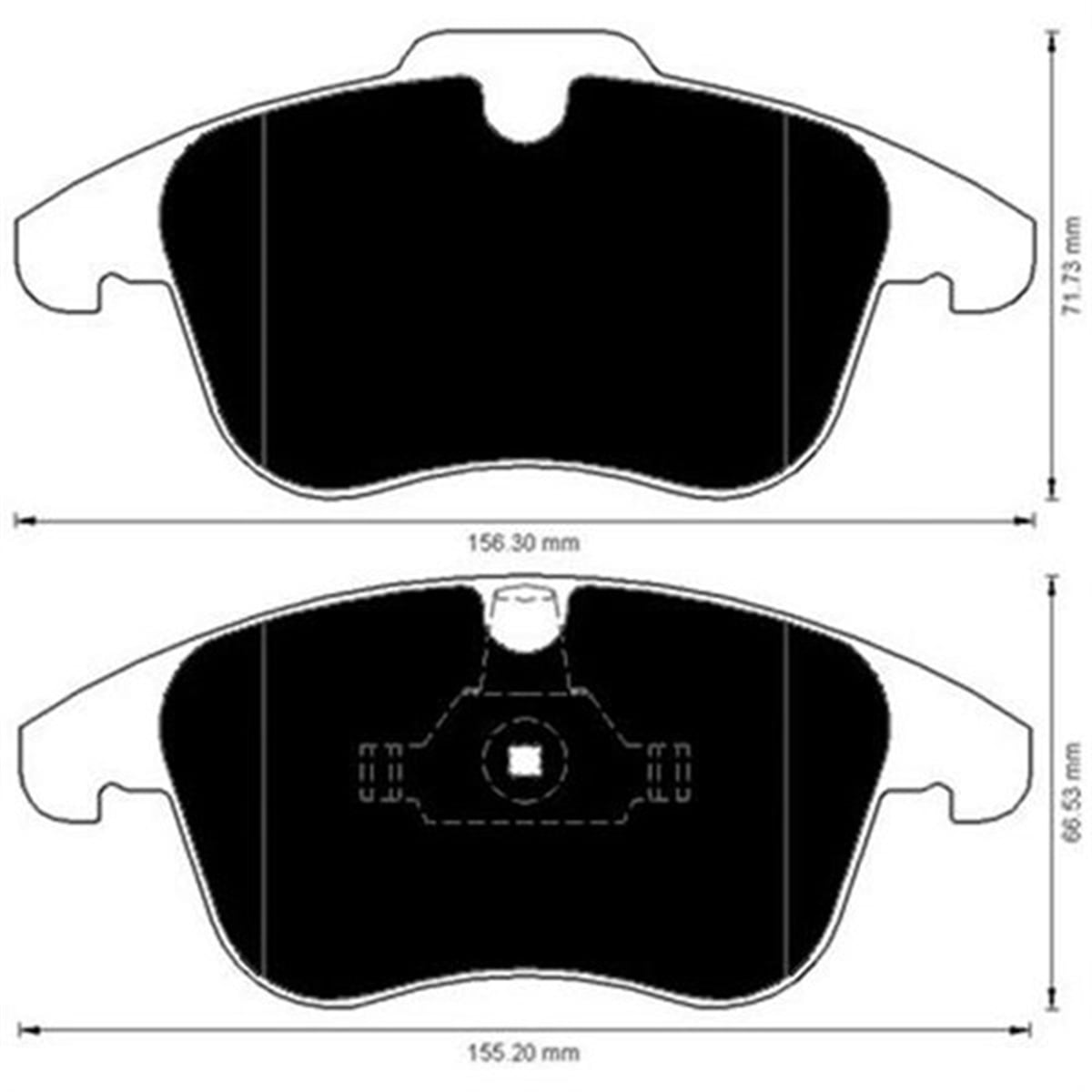 VOLVOÖN BALATA MONDEO IV 07 GALAXY 06 SMAX 06 VOLVO S80 06 V70 07 S60 10 V60 FREELANDER II 06 MARELLI 323700007900MARELLIMARELLI 323700007900