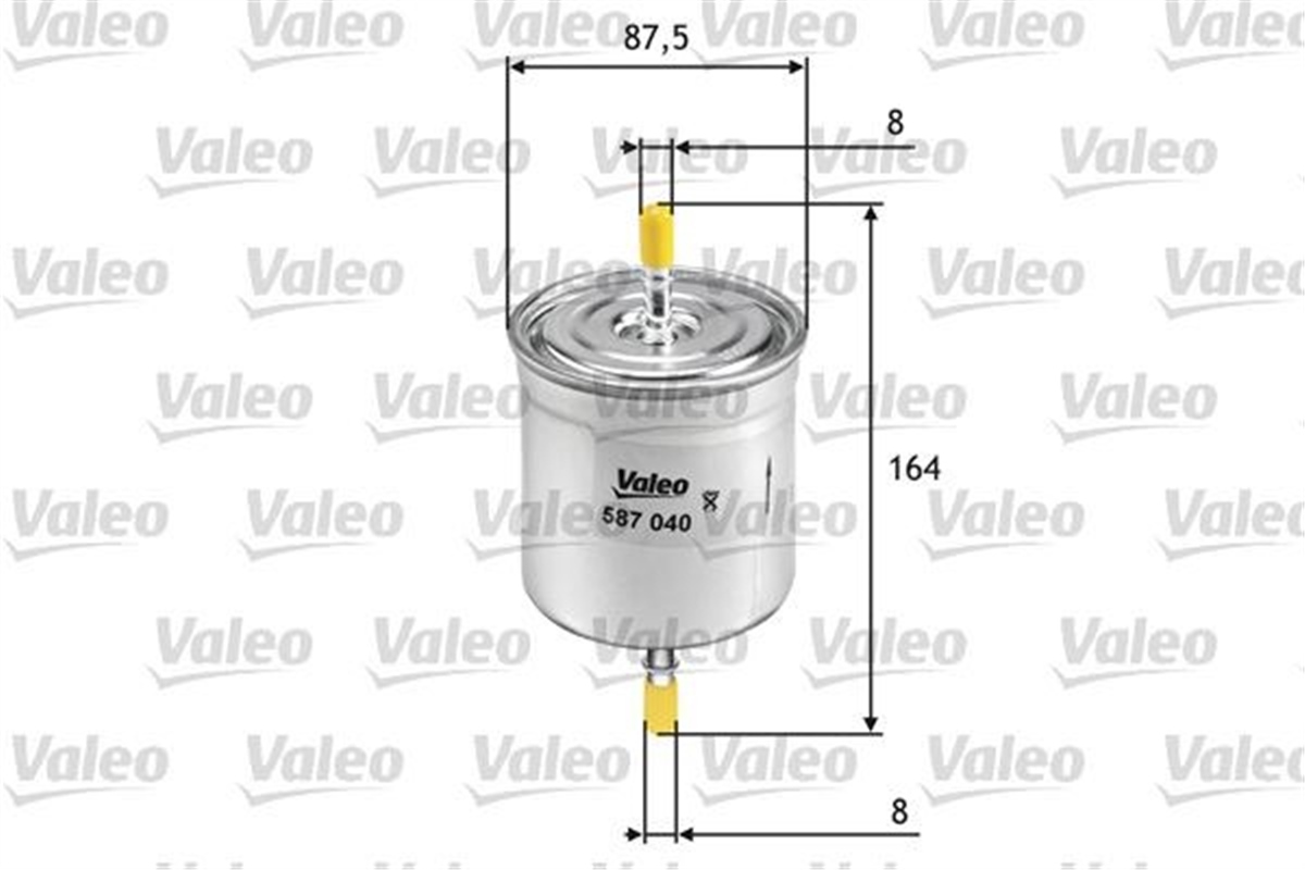VOLVOYAKIT FİLTRESİ BENZİN VOLVO V40 ESTATE 1.8 VALEO 587040VALEOVALEO 587040