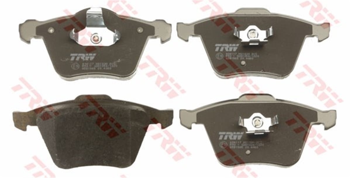XC90ÖN BALATA VOLVO XC90 2.5T 02 D5 02 T6 02 D5 V8 05 D5 09 3.2 06 GDB1607 TRW GDB1565TRWTRW GDB1565