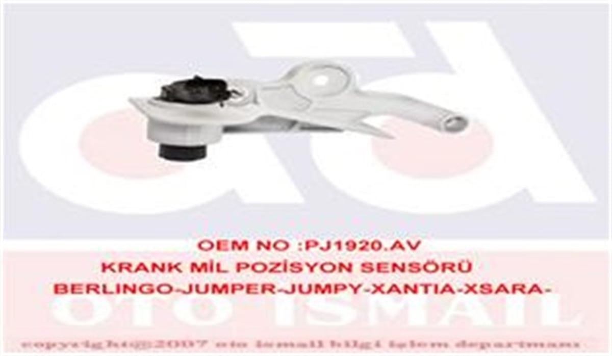 XSARAKRANK MİL HIZ SENSÖRÜ C3-C4-XSARA-P206-P306-P307 PSA 1920.AVPSAPSA 1920.AV