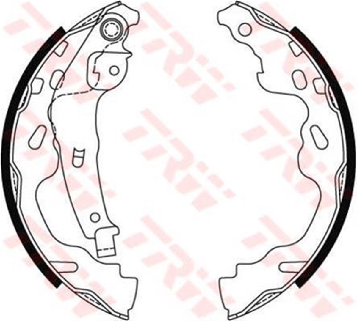 YARISARKA PABUÇ BALATA P107 05 P108 14 C1 05 YARIS 99-05 AYGO 05 AGILA 08 SPLAHS SWIFT 200X32 TRW GS8480TRWTRW GS8480