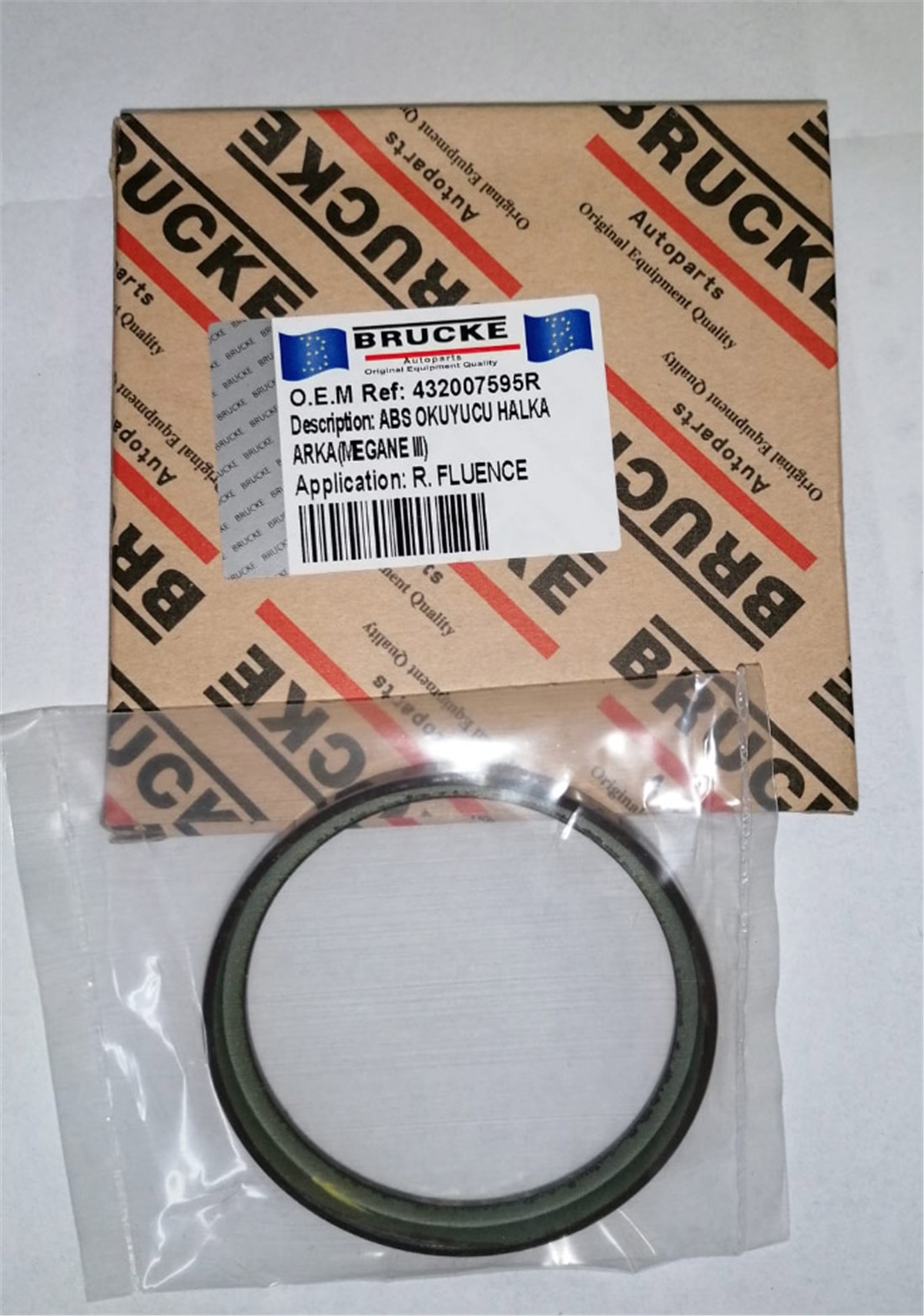 YEDEK PARÇAABS OKUYUCU HALKA ARKA MEGANE IIIBRUCKE*RSA-432007595R