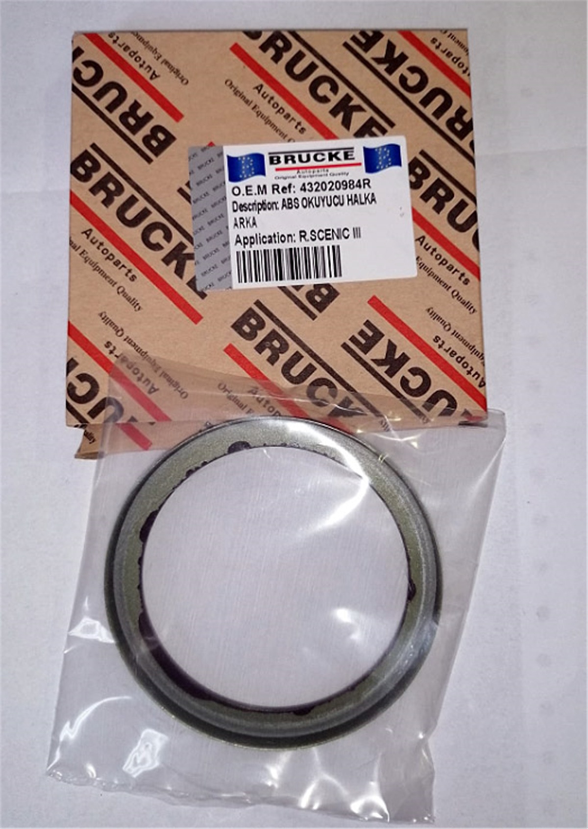 YEDEK PARÇAABS OKUYUCU HALKA ARKA SCENİC IIIBRUCKE*RSA-432020984R
