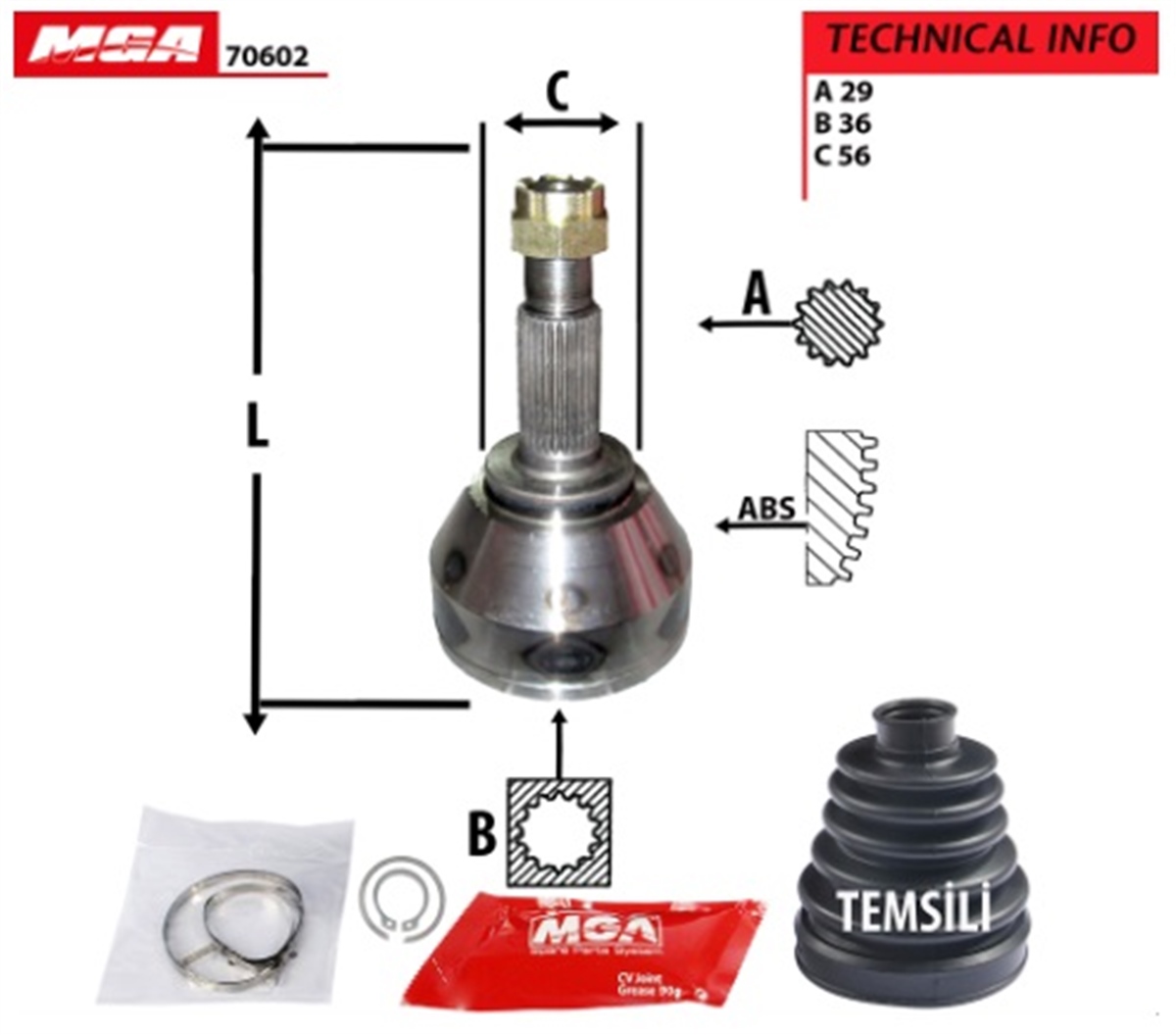 YEDEK PARÇAAKS KAFA DIS-NISSAN QASHQAI 07>13 