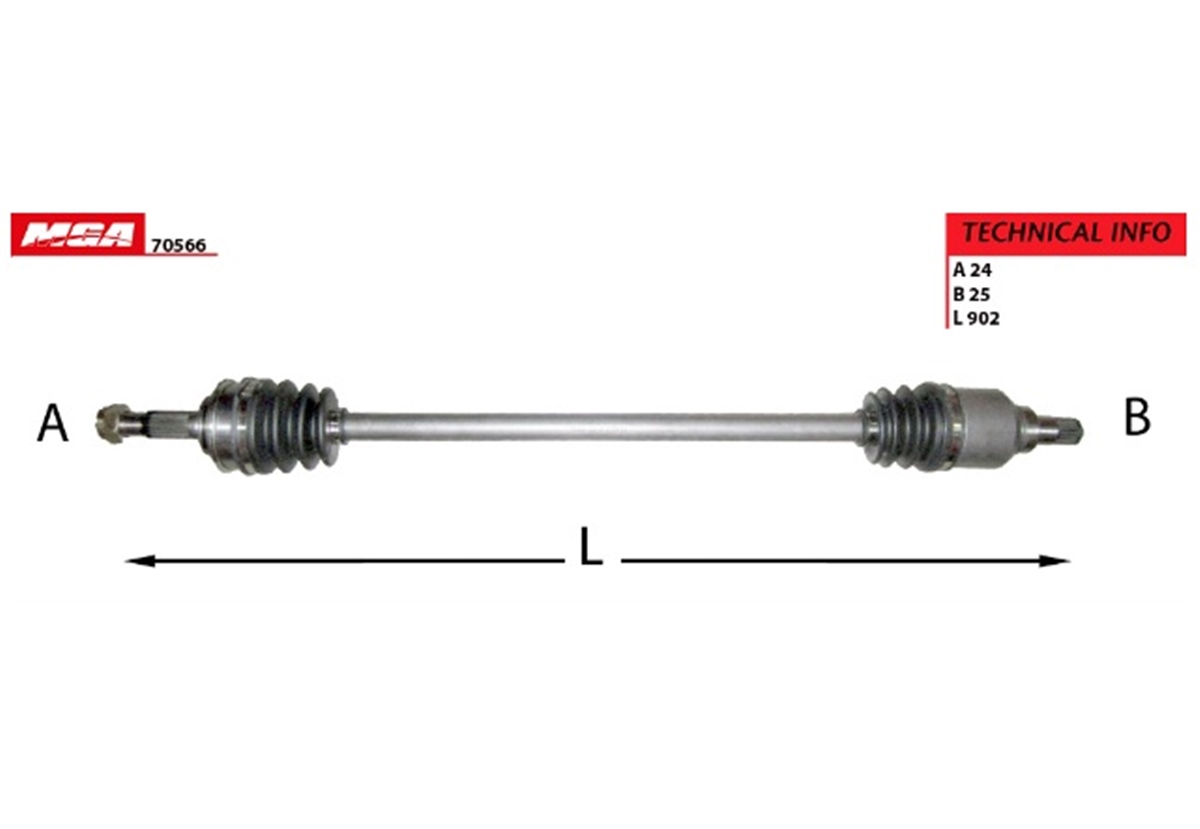 YEDEK PARÇAAKS KOMPLE SAG-DAIHATSU APPLAUSE 90>96   -MGA-70566MGAMGA-70566