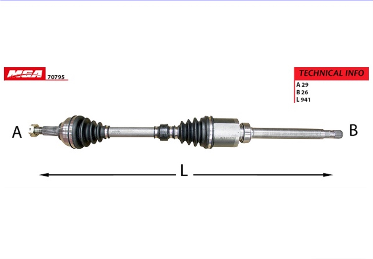 YEDEK PARÇAAKS KOMPLE SAG-NISSAN QASHQAI 07>11 