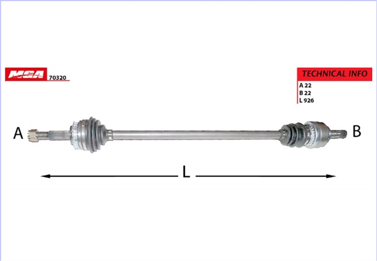 YEDEK PARÇAAKS KOMPLE SOL-ABSLI-OPEL ASTRA F 91>98 