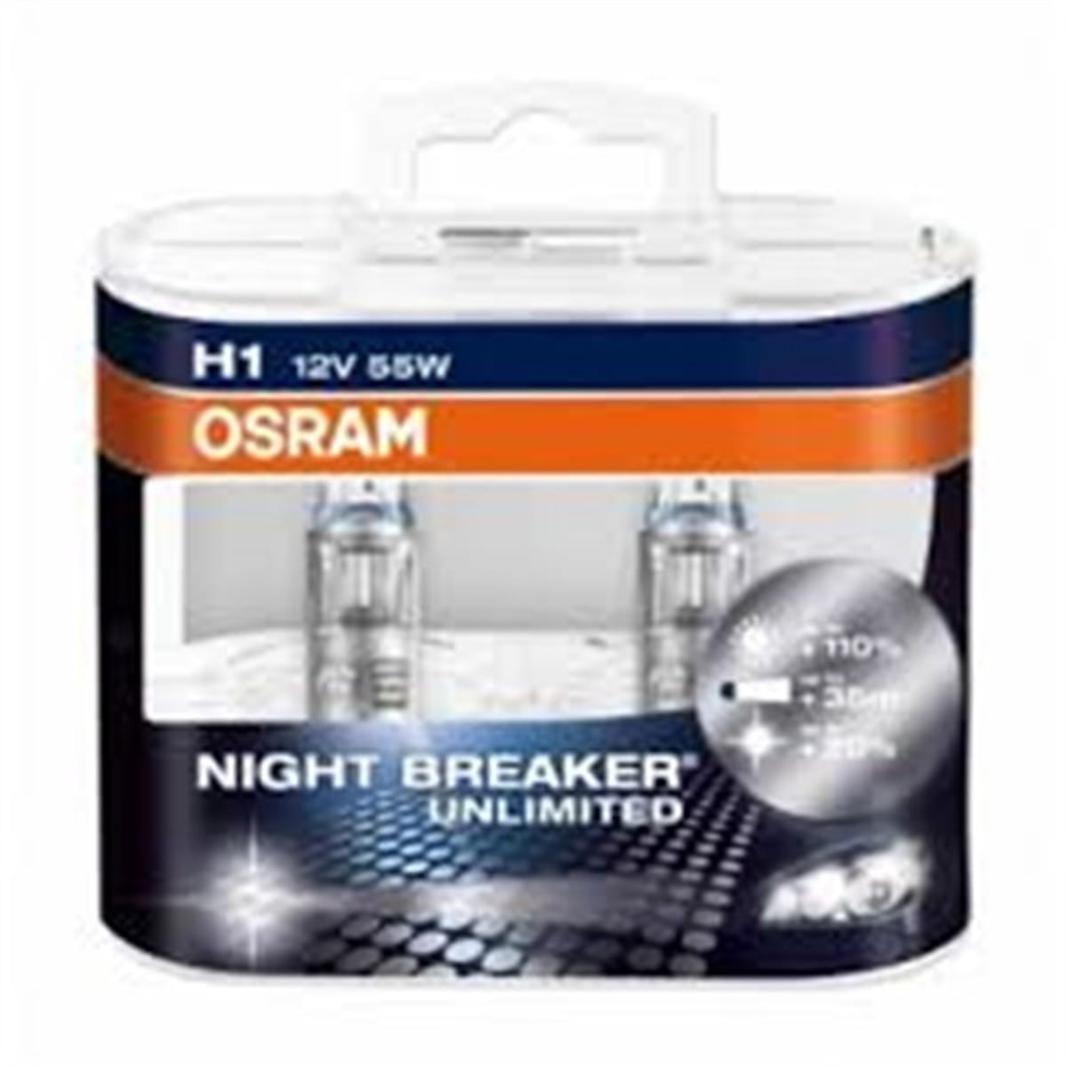 YEDEK PARÇAAMPUL 12V H1 55W 110 FAZLA IŞIK 4000K BEYAZ IŞIK - SET İKİLİ AMBALAJ OSRAM 64150 NBU HCBOSRAMOSRAM 64150 NBU HCB